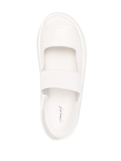 Shop Marsèll Open Toe Sandals In White