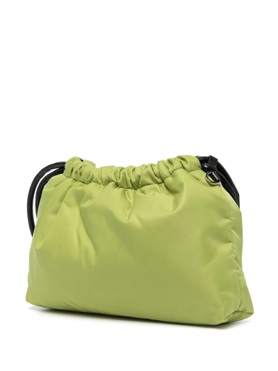 Shop N°21 Logo-print Drawstring Clutch Bag In Green