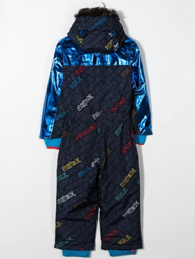 Shop The Marc Jacobs Long-sleeve Padded Ski Jumpsuit In Blue