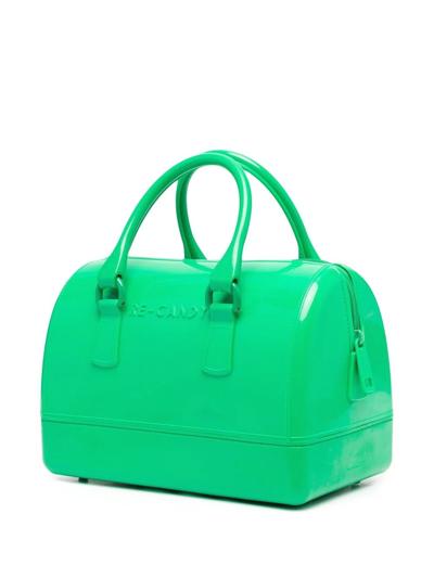 Shop Furla Candy Tote Bag In Green