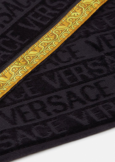 Versace Petite Serviette I ♡ Baroque In Black