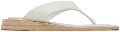 Shop Miista White Valeria Sandals