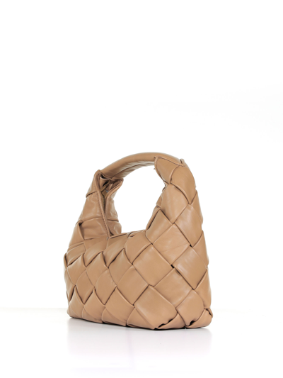 Shop Officine Creative Braided Leather Bag In Cuoio