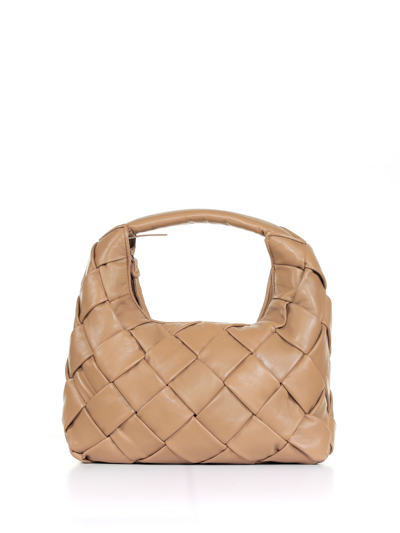 Shop Officine Creative Braided Leather Bag In Cuoio