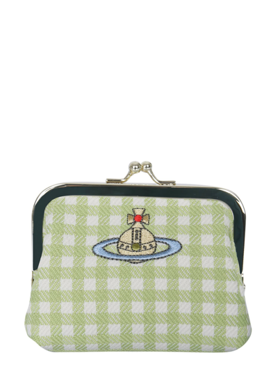 Shop Vivienne Westwood Yasmine Purse In Verde