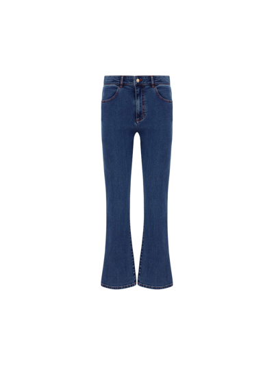 Shop See By Chloé Jeans In Truly Navy