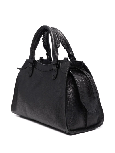 Shop Balenciaga Neo Classic City S Tote Bag In Black