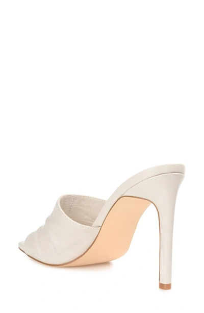 Journee Collection Tru Comfort Foam Camber Heeled Sandal In Ivory