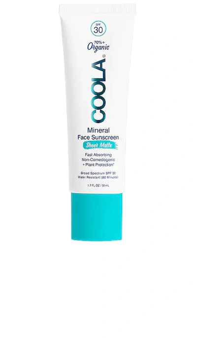 Shop Coola Mineral Face Lotion Sheer Matte Spf 30 In N,a