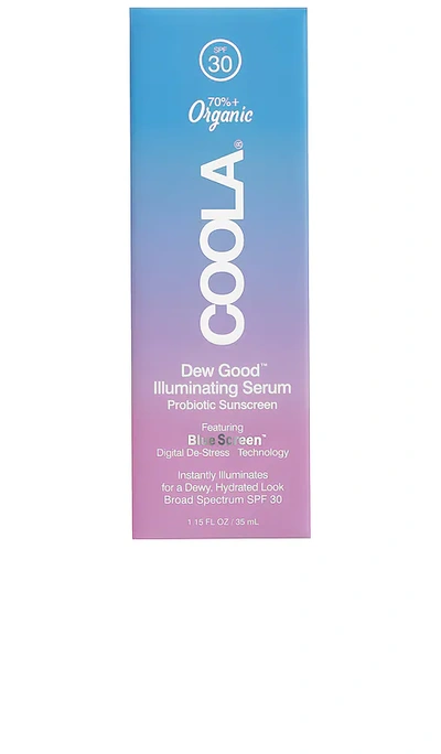 Shop Coola Dew Good Illuminating Serum Probiotic Sunscreen Spf 30 In N,a