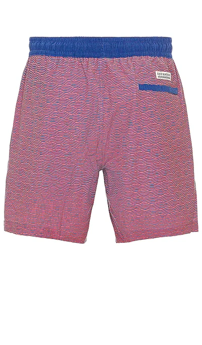 Shop Fair Harbor The Bayberry Trunk In Red Waves