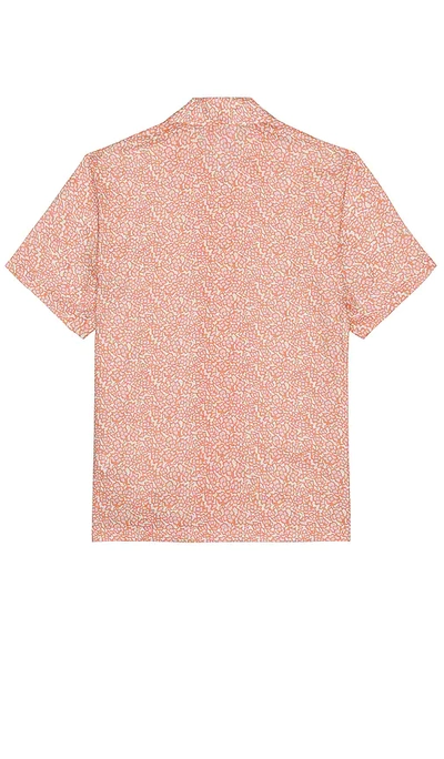Shop Solid & Striped The Cabana Shirt In Abstract Floral Pink