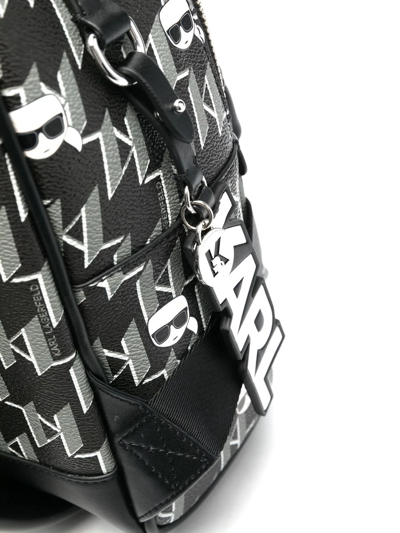 Shop Karl Lagerfeld Small K/ikonik Backpack In Black