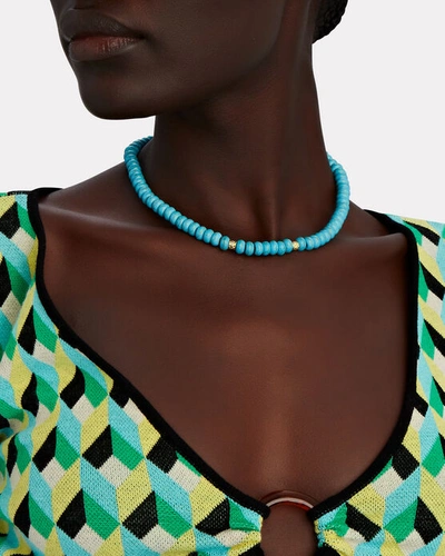 Shop Anni Lu Pacifico Turquoise Beaded Necklace