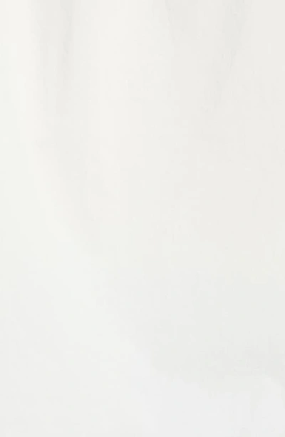 Frame Cotton Short Sleeve Button-up Camp Shirt In Milk