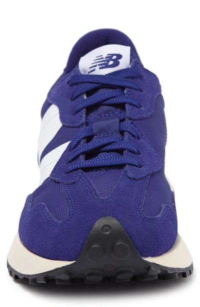 New Balance 327 Runner Sneakers In Victory Blue/ White