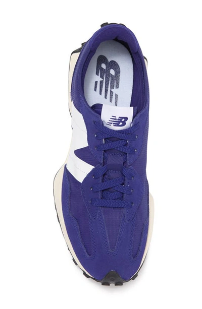 New Balance 327 Runner Sneakers In Victory Blue/ White