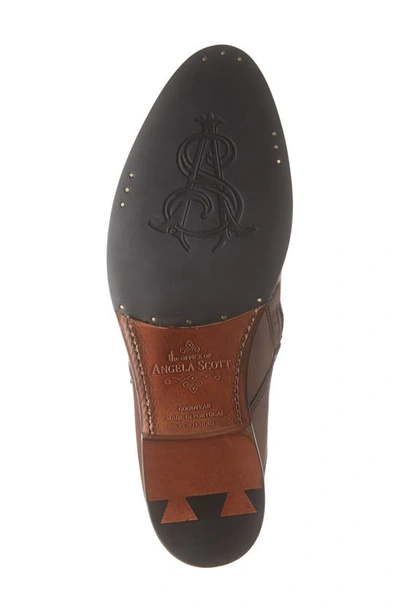 Shop The Office Of Angela Scott Mr. Dean Double Monk Strap Boot In Walnut