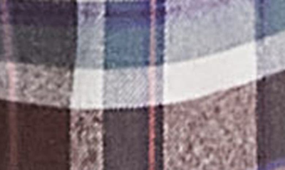 Asos Design Oversized Tapered Pants In Brushed Check-multi In White Multi