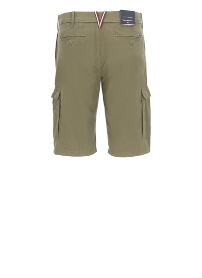 Tommy Hilfiger John Cargo Shorts In Army Green | ModeSens