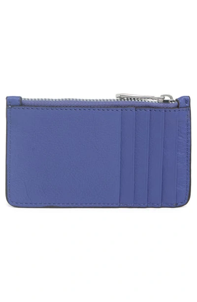 Shop Aimee Kestenberg Melbourne Leather Wallet In Blue Iris