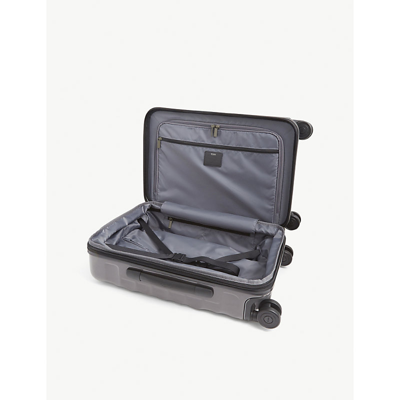 Tumi International Expandable Carry-on 19 Degree Polycarbonate Suitcase In Iron