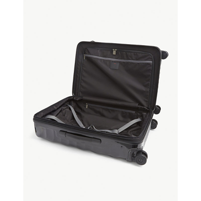 Tumi International Expandable 19 Degree Large Polycarbonate Suitcase In Black