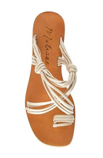 Shop Matisse Rogue Strappy Toe Loop Sandal In Ivory