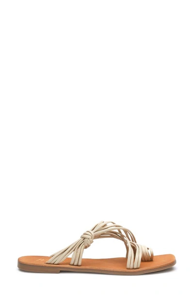 Shop Matisse Rogue Strappy Toe Loop Sandal In Ivory