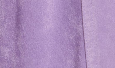 Amy Lynn High Waist Faux Suede Wide Leg Pants In Lilac