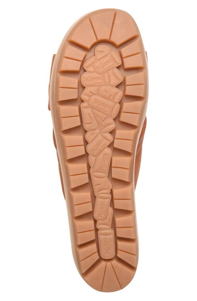 Korks By Kork-ease Faithe Crossover Platform Sandal In Tan