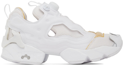 Shop Maison Margiela White Reebok Classics Edition Instapump Fury Memory Of Sneakers