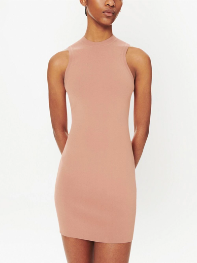 Shop Victoria Beckham Bodycon Mini Dress In Pink