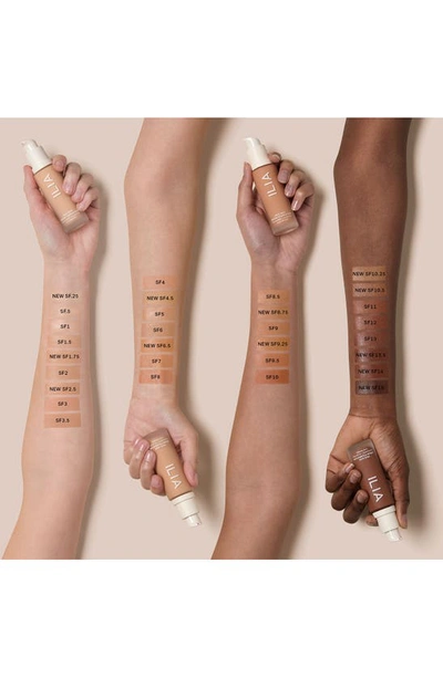 Ilia True Skin Medium Coverage Serum Foundation With Niacinamide Sable Sf.5 1 / 30 In Sable Sf.5