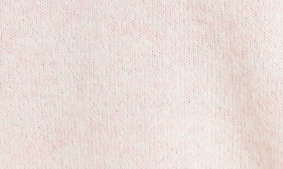 Shop Acne Studios Keva Face Patch Wool Cardigan In Faded Pink Melange