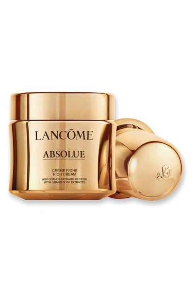 Shop Lancôme Full Size Absolue Revitalizing & Brightening Rich Cream Face Moisturizer & Refill Duo Usd $453 Value