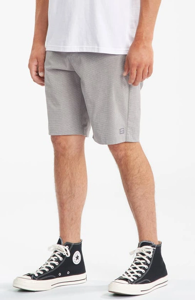 Shop Billabong Crossfire Shorts In Grey
