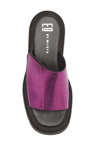Shop Miista Liese Platform Slide Sandal In Pink