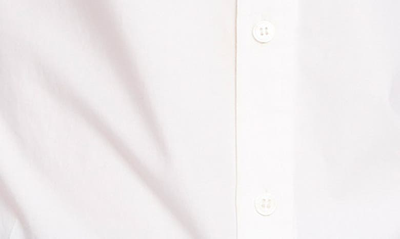 Shop Court & Rowe Convertible Collar Poplin Shirt In Ultra White