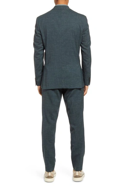 Shop Ted Baker Keith Stretch Wool Suit In Green
