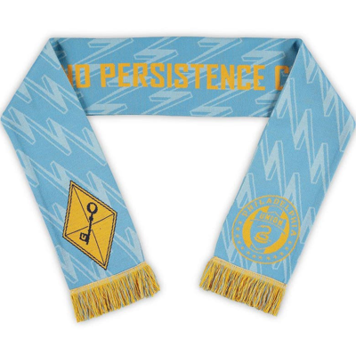 Ruffneck Scarves Philadelphia Union Jersey Hook Scarf In Light Blue