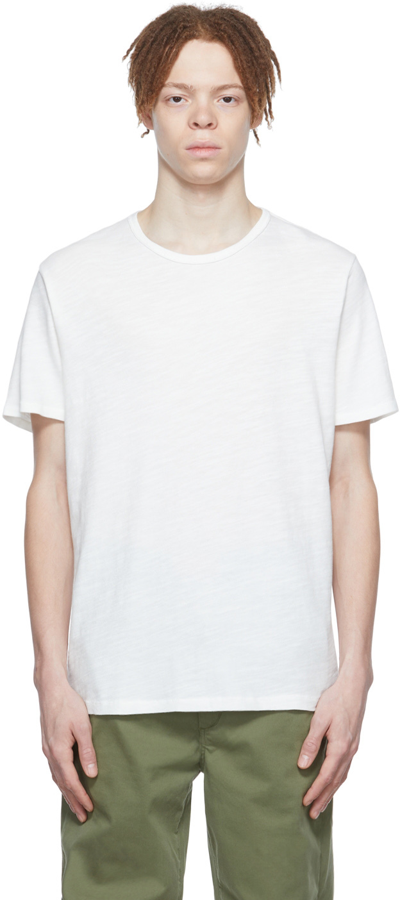 Shop Rag & Bone White Cotton T-shirt In Wht