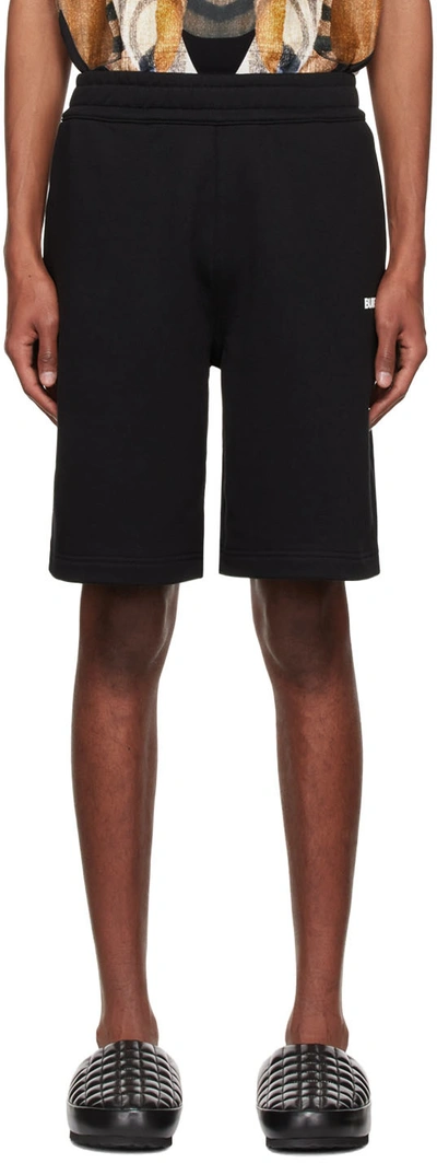 Shop Burberry Black Raphael Shorts
