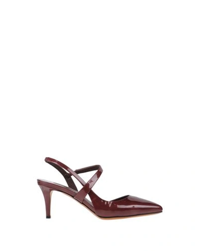 Bruno Magli Pump In Maroon