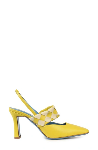 Shop Valentina Rangoni Lauretta Pump In Sole Parmasoft/ Marzapane