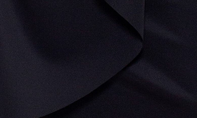 Xscape Plus Size Puffed-sleeve Off-the-shoulder Jumpsuit In Black