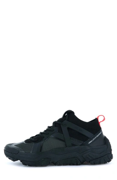 Shop Palladium Off Grid Lo Adv Sneaker In Black/ Black