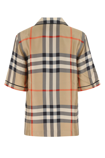 Burberry Printed Satin Shirt