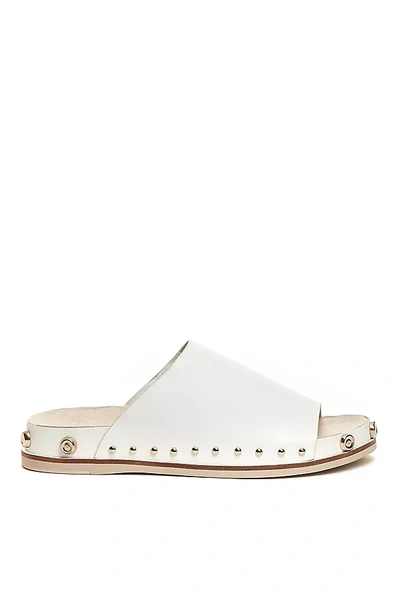 Shop Kelsi Dagger Squish Studded Slide Sandals In White