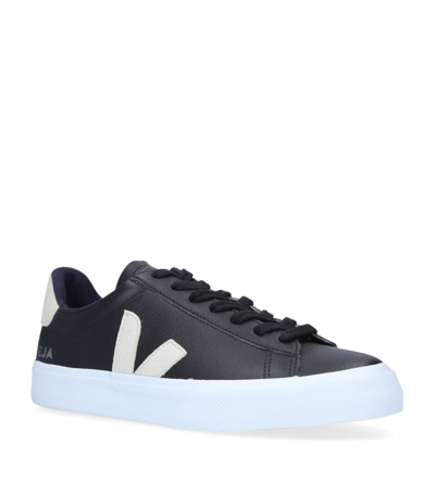 Shop Veja Leather Campo Sneakers In Multi